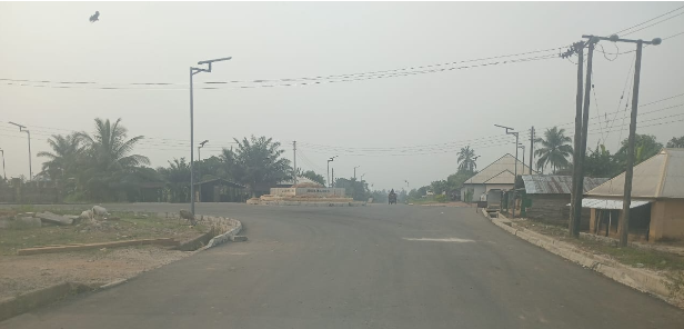 Oban-Nsan Road under construction - Akamkpa LGA